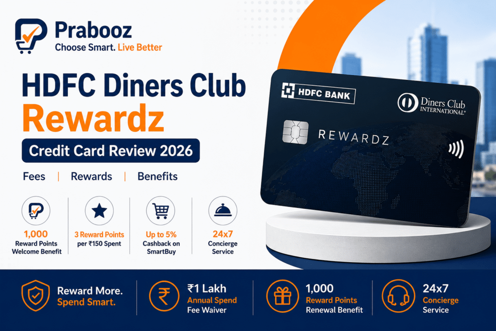 HDFC Diners Club Rewardz Credit Card Review 2026