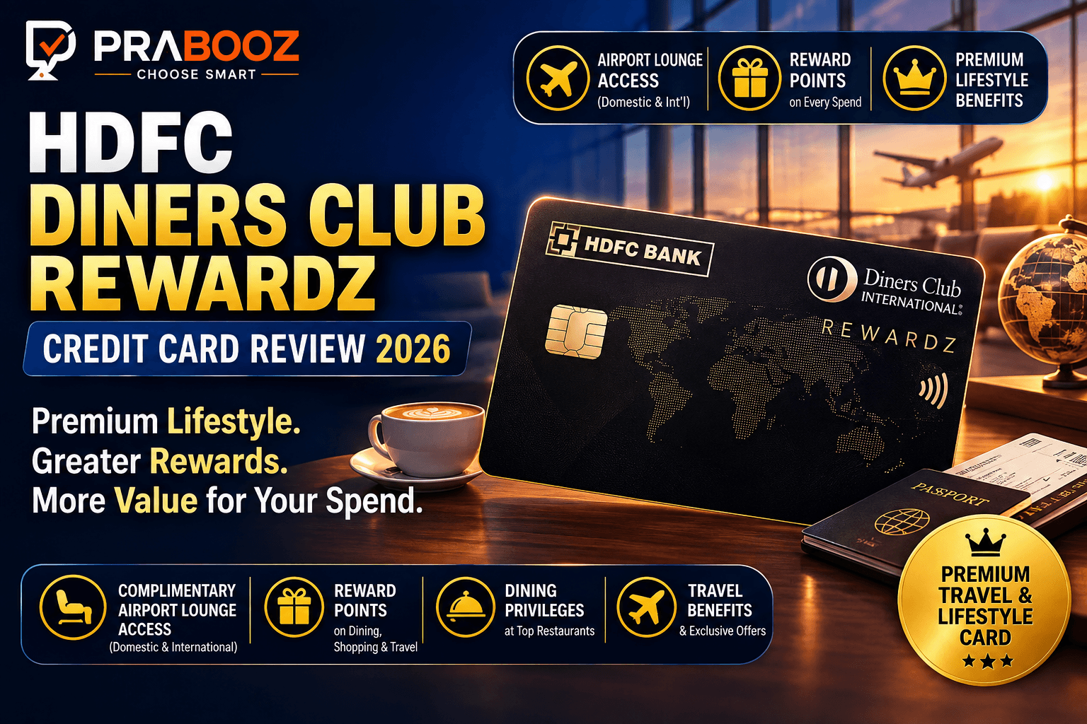 HDFC Diners Club Rewardz Credit Card Review 2026