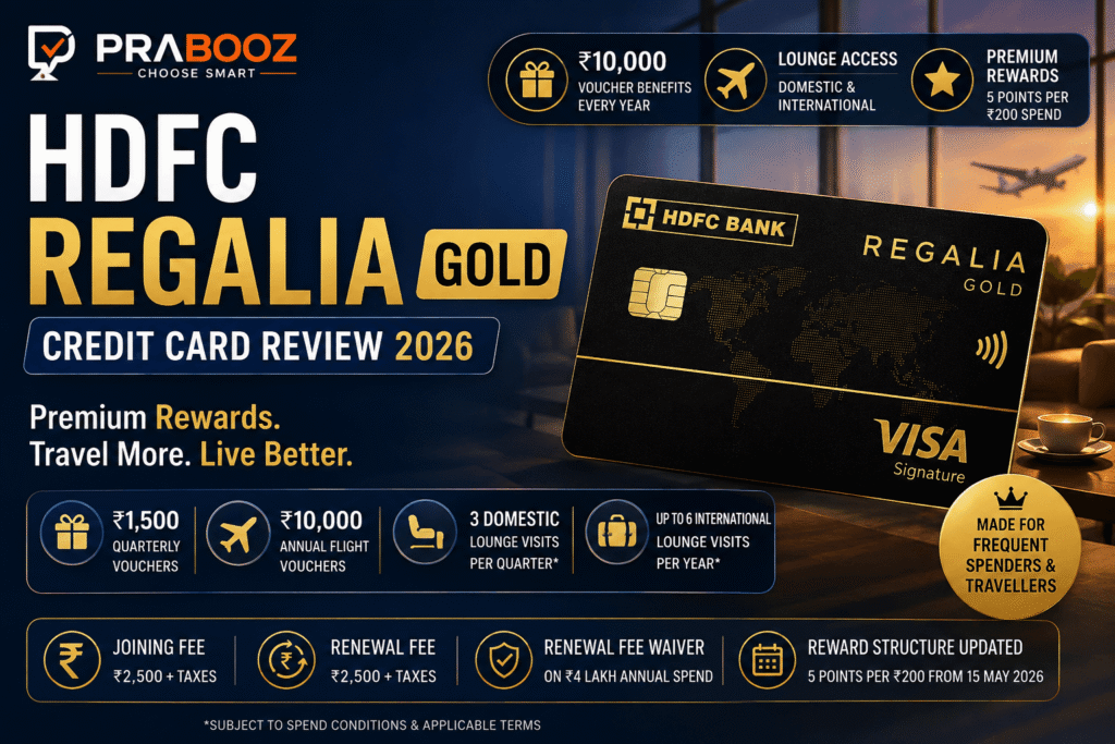 HDFC Regalia Gold Credit Card Review 2026