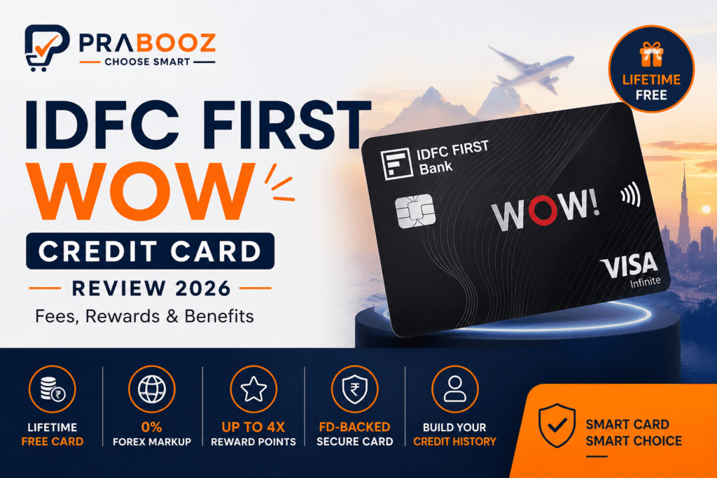 IDFC FIRST WOW Credit Card Review 2026